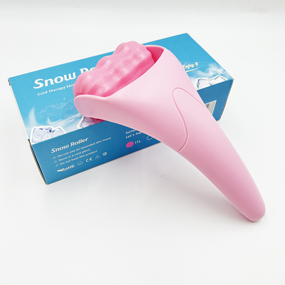 Silikon Ice Dark Circles Cooling Facial Ice Roller untuk wajah dan tubuh Cooling Face Roller