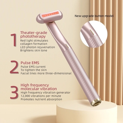 46G Mini Eye Beauty Device EMS Pen Pijat Mata Cerdas untuk perawatan mata dan kecantikan wajah