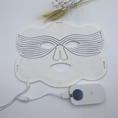 Hidratasi Silicone Butterfly LED Topeng Wajah Input Frekuensi 5V / 1A 2600mAH Durasi 10/20min
