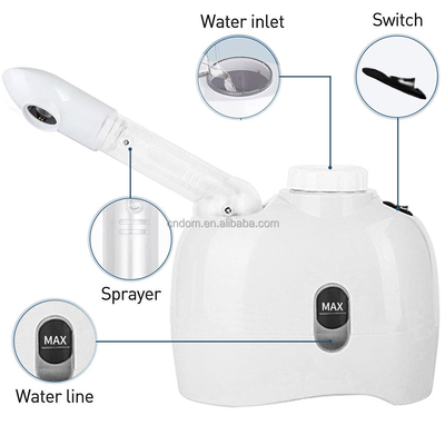 Hot Cold Nozzle Esthetician Steamer Pasokan listrik 110-240 VAC untuk Rumah Salon Kecantikan Spa