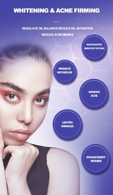 Topeng Terapi Cahaya LED dengan Pilihan Detox dan Perawatan