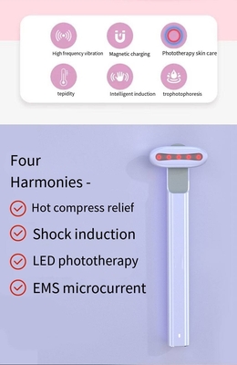Perawatan Kesehatan Pribadi 155*18.3*23.4 mm Rotasi Mikrokurrent Ems Eye Massager Pen Wand