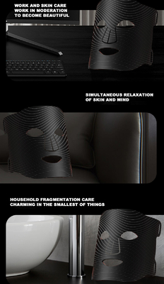 2024 Za Plugs Tipe Comfort Silicone Energi Tinggi Cahaya Inframerah 850nm Led Masker Wajah