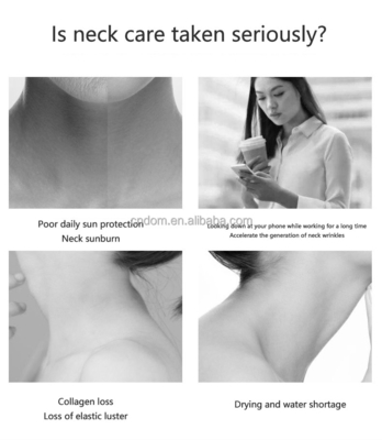 Neck Beauty 3-Head Battery Device Electric Massager dengan bahan baja tahan karat ABS