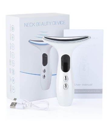 Anti-Wrinkle Anti-Aging Electric Neck and Face Lifting Massager dengan Teknologi EMS