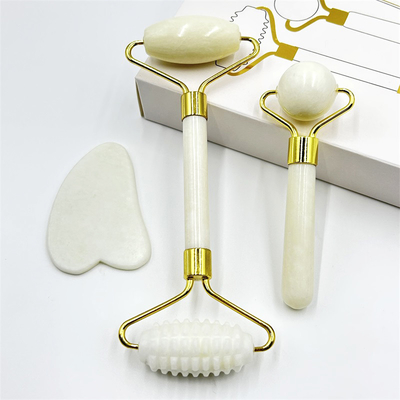 Xiuyan Stone Handle Badan Besar Gua Sha Jade Roller Gua Sha untuk Sakit Otot Pijat