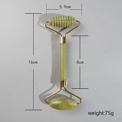 19*16*5Cm Alat Kotak Set Gua Sha Pengangkat Wajah Label Pribadi Rol Giok Mini Genggam 2023