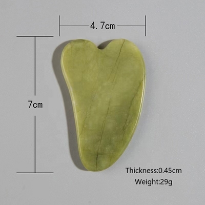 19*16*5Cm Alat Kotak Set Gua Sha Pengangkat Wajah Label Pribadi Rol Giok Mini Genggam 2023