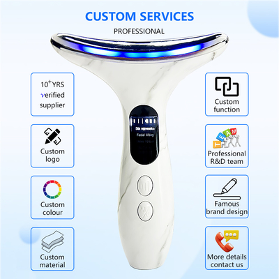 Airproof Neck Face Device Anti-Wrinkle Electric Neck Lifting 7 dalam 1 Face Lift Device