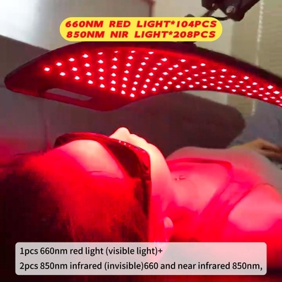Alat Terapi Cahaya Merah dengan Stand Out Current 2A 660nm dan 850nm