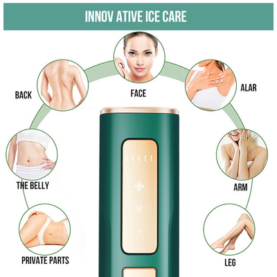 Menghilangkan Rambut Kerumitan Ipl Portable Alat Penghilang Rambut dengan 36w Power dan Ice Cooling