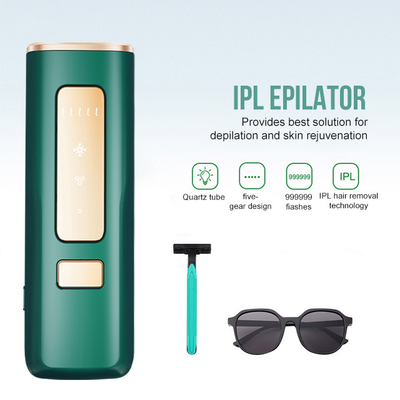 Menghilangkan Rambut Kerumitan Ipl Portable Alat Penghilang Rambut dengan 36w Power dan Ice Cooling