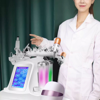 Portable Oxygen Jet Facial Machine Aqua Jet Peel dan Dermabrasion untuk Kulit Muda