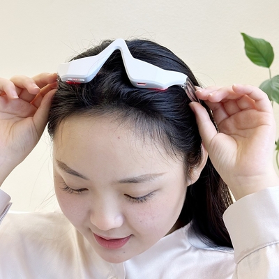 3D Eye Vibration LED Red Light Therapy Device Hapus kantong mata Lingkaran gelap