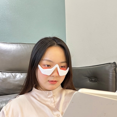 3D Vibration Led Therapy Eye Massager untuk Menghilangkan kantong mata dan lingkaran hitam