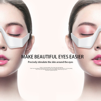 Rumah Plastis Getaran Led Peralatan Terapi Cahaya Merah dengan Mikro-Arus Ems Eye Massager