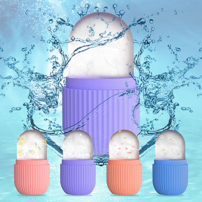 Cooling Face Roller Ice Cube Mold Holder untuk Derma Rolling System untuk Menghilangkan Kerutan