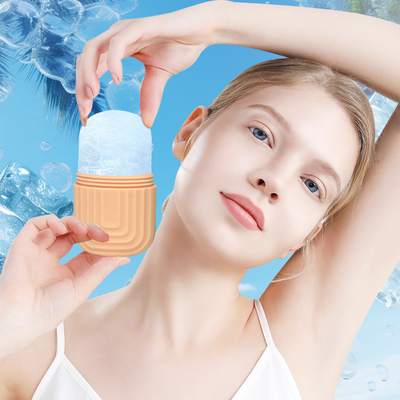 Cooling Face Roller Ice Cube Mold Holder untuk Derma Rolling System untuk Menghilangkan Kerutan
