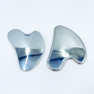 Baja tahan karat wajah perawatan kesehatan pijat roller Gua Sha Cryo Stick untuk leher dan wajah