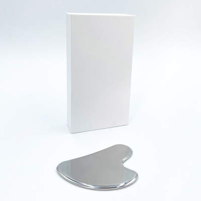 304 Stainless Steel Gua Sha Alat Pijat untuk Wajah dan Leher Roller Kesehatan Wajah