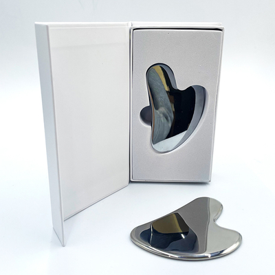 304 Stainless Steel Gua Sha Alat Pijat untuk Wajah dan Leher Roller Kesehatan Wajah