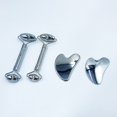 304 Stainless Steel Gua Sha Alat Wajah untuk leher dan tenggorokan