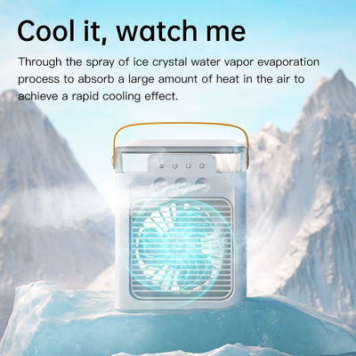 2024 Desain Mini USB Portable Rechargeable Fan dengan teknologi pendingin udara lipat