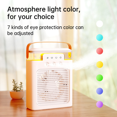 6inch Rechargeable Fold USB Mini Tower Fan dengan Air Cooler Control Manual Switch