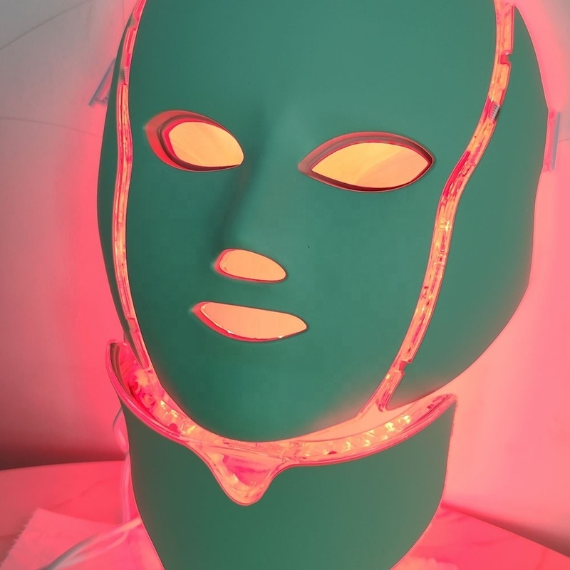 Kasus Topeng Plastik 7 Warna Terapi Cahaya LED untuk Menegangkan Kulit dan Mengurangi Kerutan
