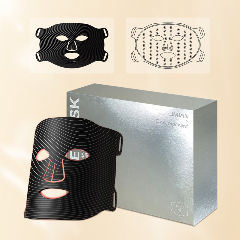 Facial Led Light Therapy Instrumen Pengobatan Jerawat untuk Kulit Kompak 2024 terapi topeng wajah led