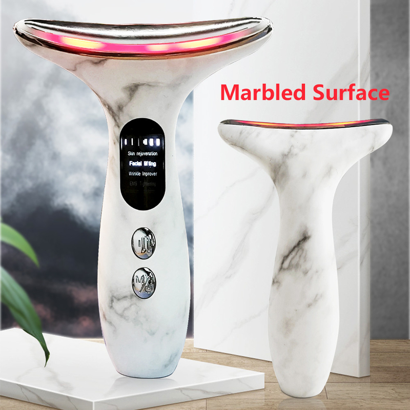 Anti-Wrinkle RF Multifunctional Face Lift Device dengan 4 Mode dan ABS stainless steel