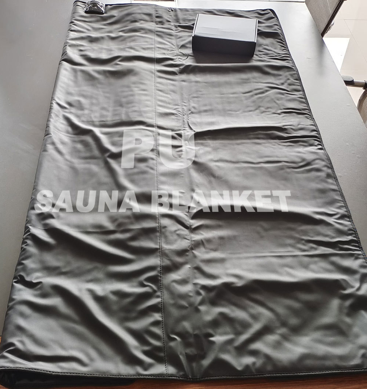 Desktop Infared sauna selimut terbuat dari bahan tahan air Oxford untuk penurunan berat badan