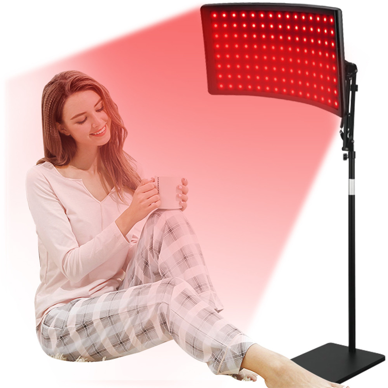 Alat Terapi Cahaya Merah dengan Stand Out Current 2A 660nm dan 850nm
