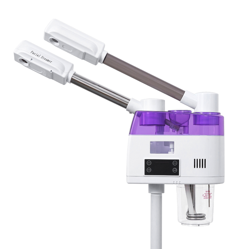 Professional Hot Cold Nano Ionic Facial Steamer untuk Hidrasi dan Perawatan Rambut